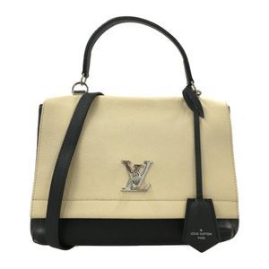 Louis Vuitton LockMe Shoulder Bag Beige